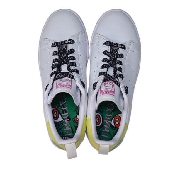 ADIDAS Fiorucci x Stan Smith 'What Is Love?' Pop Special Edition Sneakers US 7.5 - Picture 7 of 9